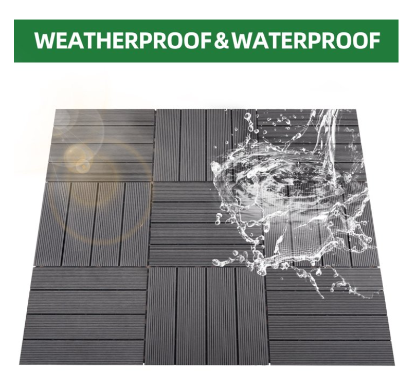 DIY Interlocking Deck Tiles