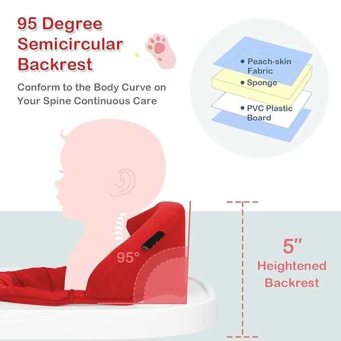 Baby Walker, Foldable Push Learning Walker Toy-Seated & Walk-Behind with Wheels