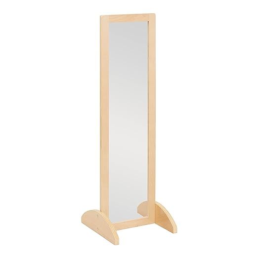 Single-Sided Bi-Directional Mirror, Kids Furniture, Natural