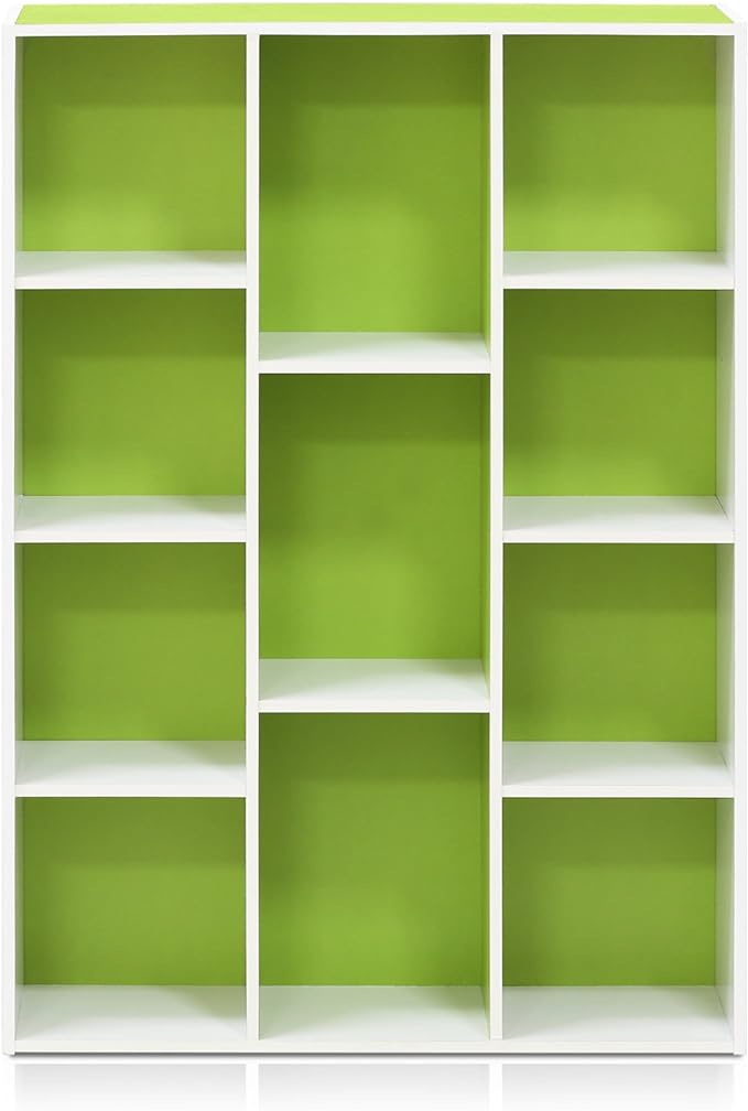 7 Reversible, 11-Cube, White Green