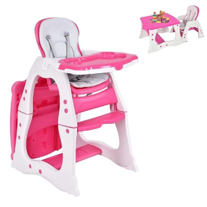 5 in 1 High Chair, Convertible Highchair for Babies and Toddlers/Table Chair Set