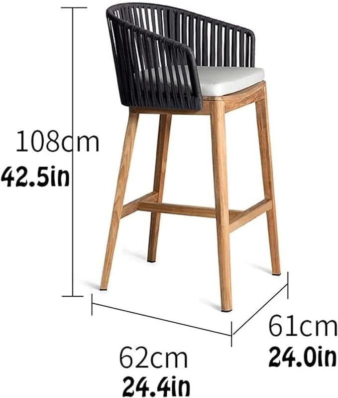 Comfortable Barstools Creative Stool Chair Solid Wood Bar Stool