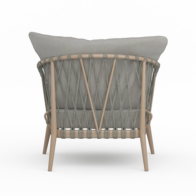 Home Chair in Sand Drift Polyester