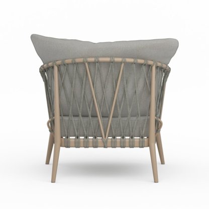 Home Chair in Sand Drift Polyester