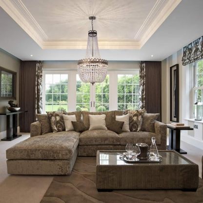 Crystal Chandelier Lights, 9-Light French Empire Country Foyer Chandelier Pendant, Hanging Ceiling Lighting Fixture for Dining Living Room Bedroom Kitchen, 35" H x 19.69" W, Antique Bronze