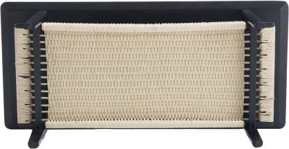 Black Coffee Table with Storage Shelf for Living Room Mid Century Sofa Tables