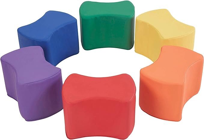 10" Butterfly Stool Modular Seating Set for Toddlers and Kids