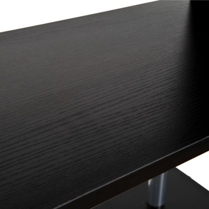 Modern S-Shaped 5 Tier Room Dividing Bookcase Wooden Storage Display Stand Shelf