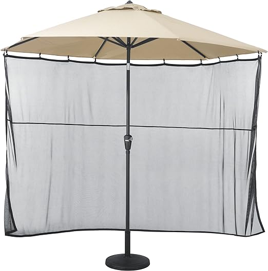 Water-Resistant 68 Inch Universal Patio Umbrella Shade Screen, Patio Furniture Covers