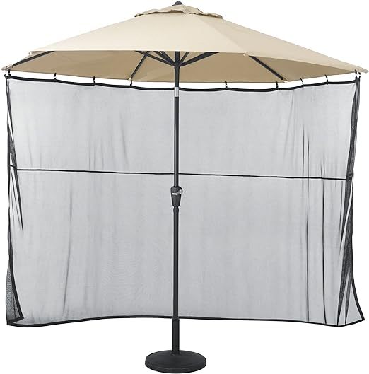 Water-Resistant 68 Inch Universal Patio Umbrella Shade Screen, Patio Furniture Covers