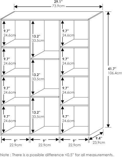 7 Reversible, 11-Cube, White Green