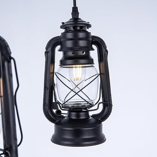 Western Wagon Wheel Chandelier with Antique Rustic Lanterns, Farmhouse Chandeliers for Dining Room