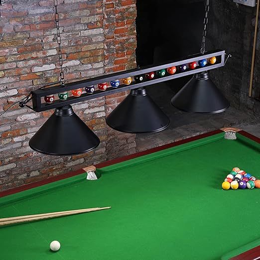 Pool Table Light,59” Billiard Pool Table Lights for 7' 8' 9' Table,Billiard Lights Over Pool Table