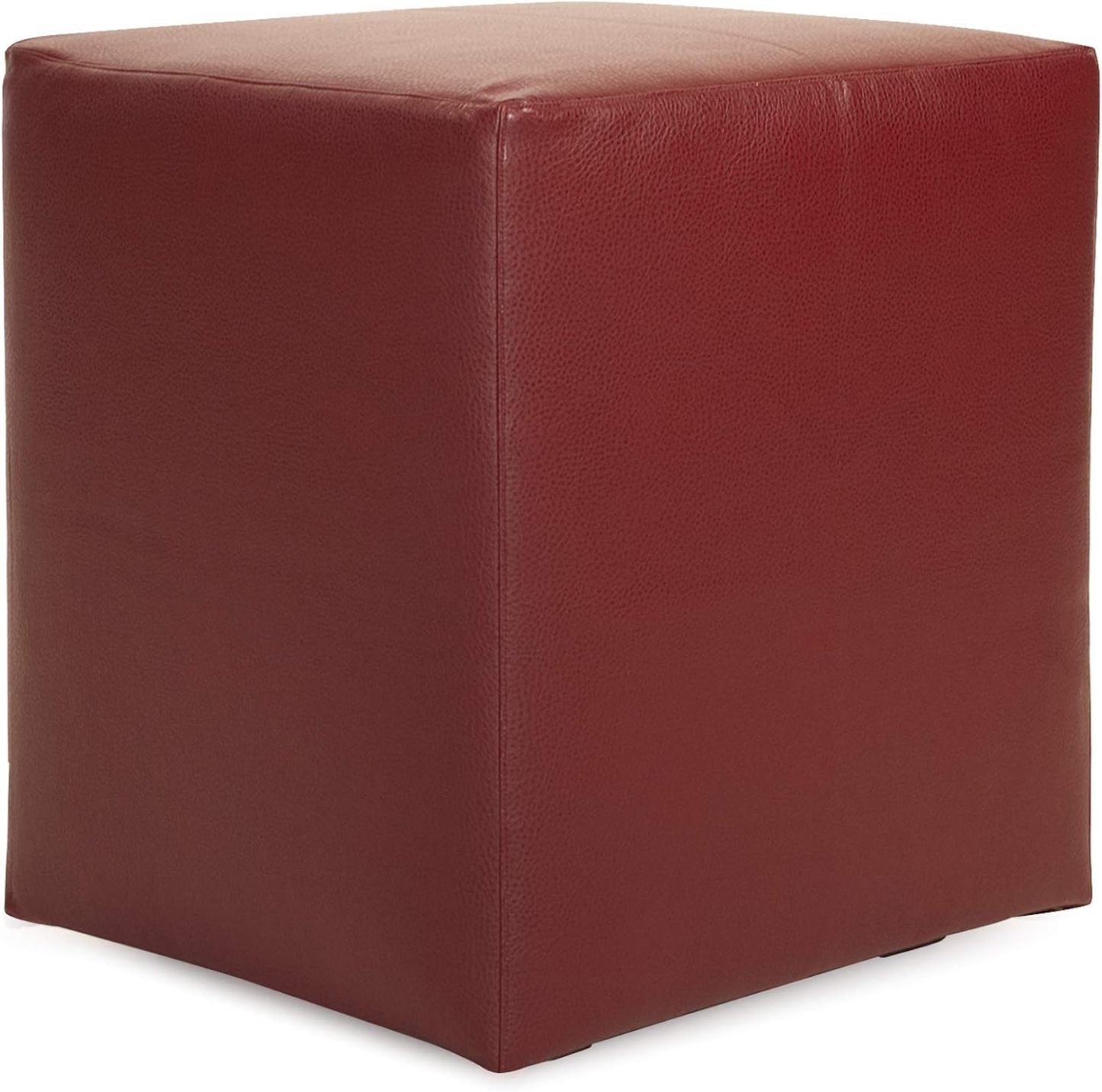 Universal Cube Ottoman With Slipcover, Avanti Apple