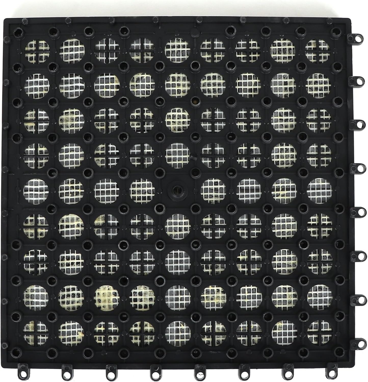 Black Slate Stone Tile 18 Pack - Black