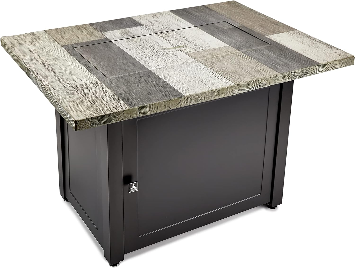 Gray 40x28” Rectangular Gas Fire Table