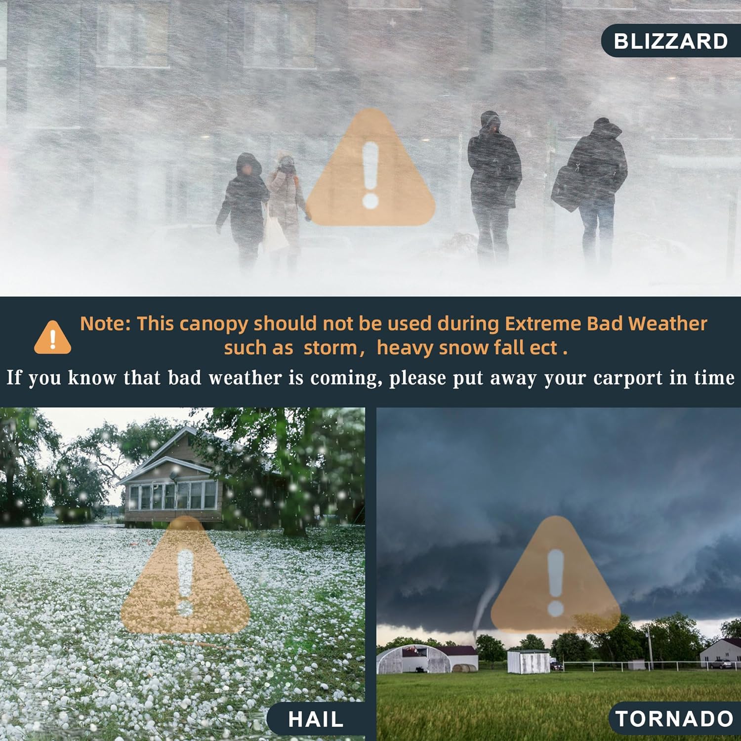 10x20ft Heavy Duty Carport with UV Resistant Canopy, Powder-Coated Steel Frame