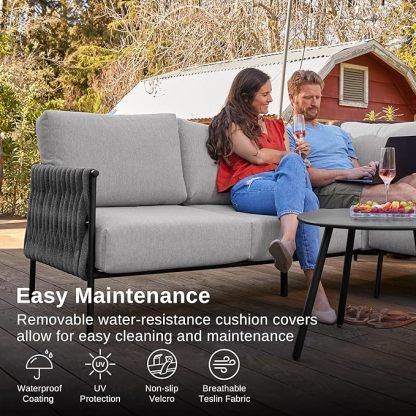 Patio Furniture Set, Outdoor Furniture Sectional Sofa Set