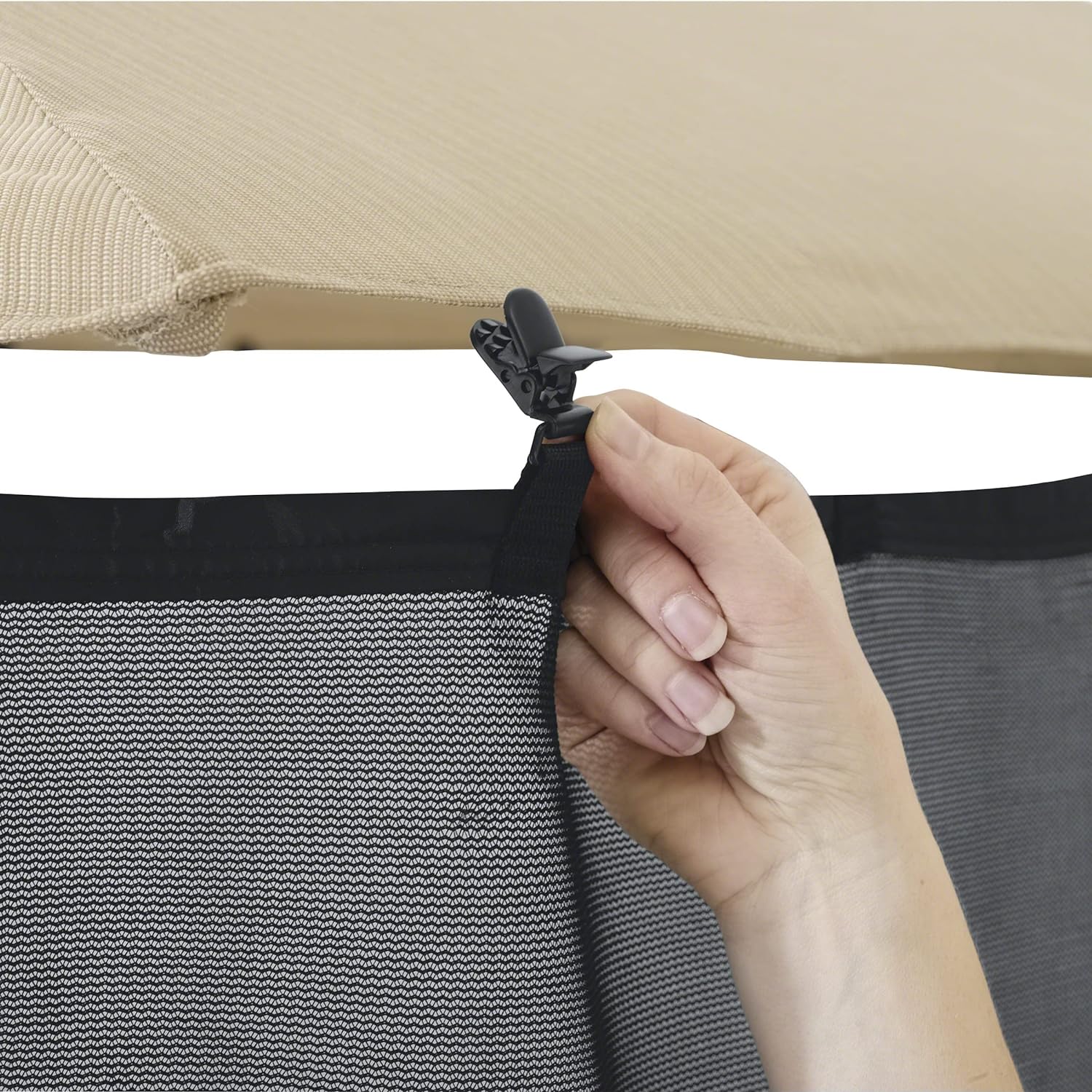 Water-Resistant 68 Inch Universal Patio Umbrella Shade Screen, Patio Furniture Covers