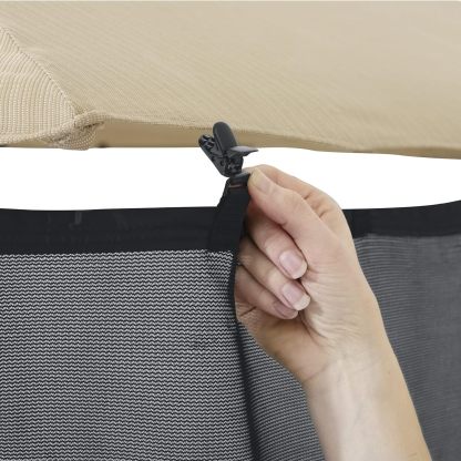 Water-Resistant 68 Inch Universal Patio Umbrella Shade Screen, Patio Furniture Covers