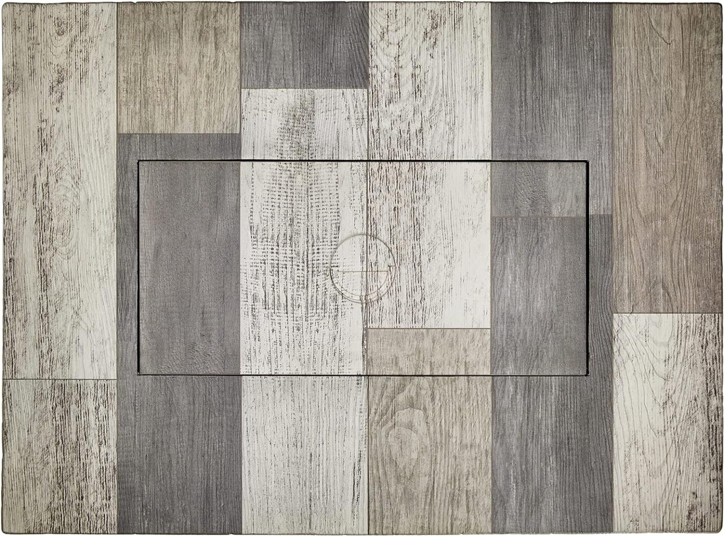 Gray 40x28” Rectangular Gas Fire Table