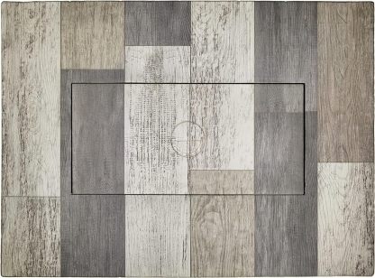 Gray 40x28” Rectangular Gas Fire Table