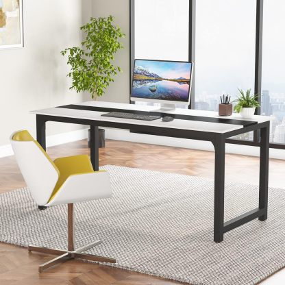 70.8 x 31.5 inch Large Office Desk Computer Table Study Writing Desk Workstation
