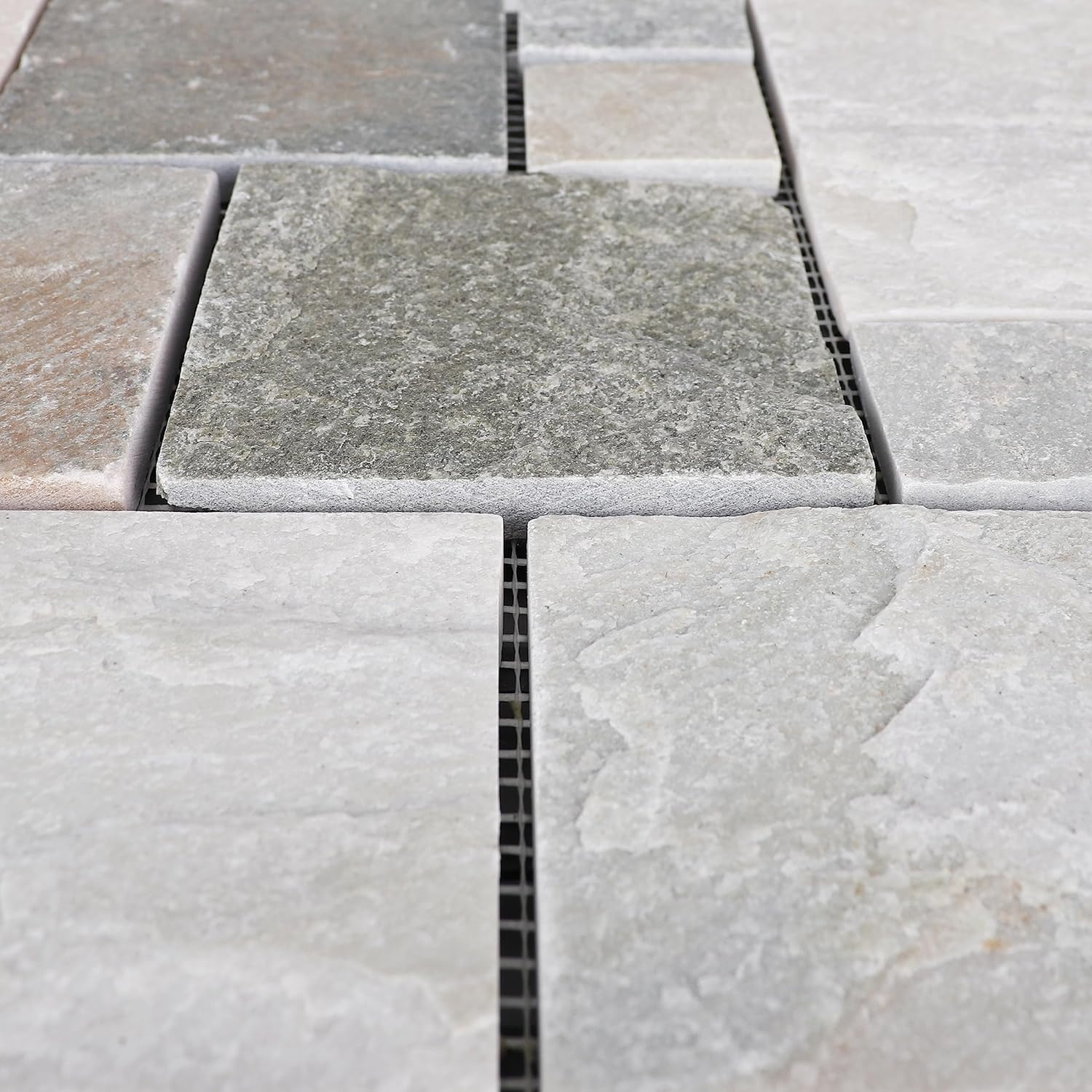 Stone Outdoor Interlocking Patio/Deck Flooring Tiles