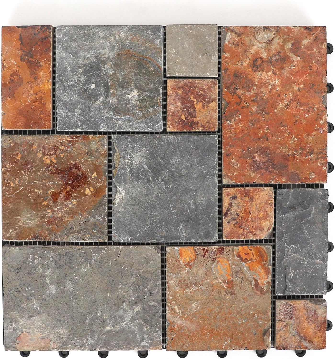 12" x 12" Patio Flooring - Indoor/Outdoor Floor Tiles