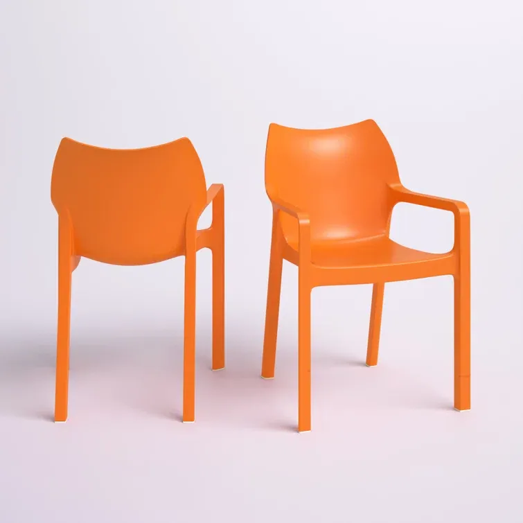 Stacking Dining Armchair (Set of 2)