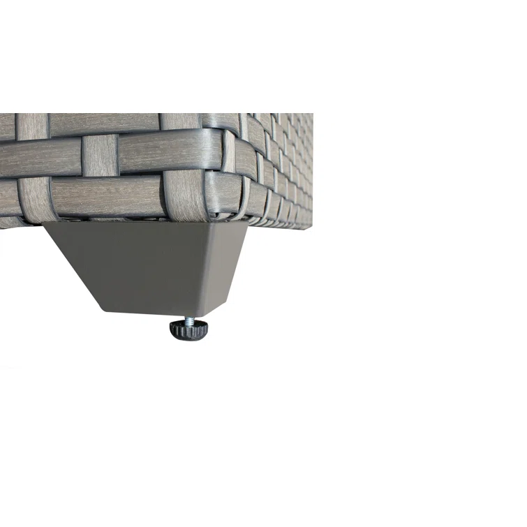 3 Piece Outdoor Sectional Sofa with Cushions