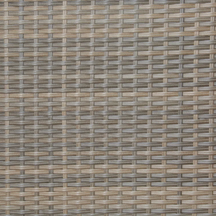 3-Piece Outdoor Conversation Set with Sofa and Ottomans