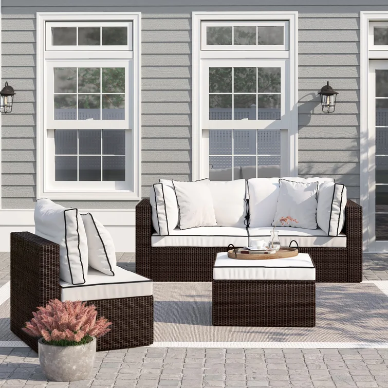 84.5'' Outdoor Patio Sectional