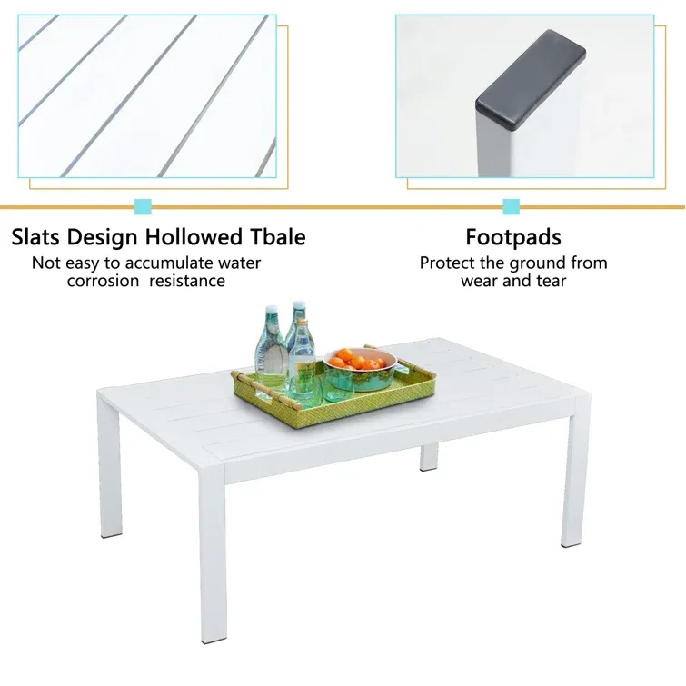 5 Piece Sofa Seating Group with Cushions (Set of 2)