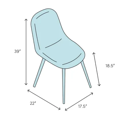 Dining Chair Milazzo (Set of 2)