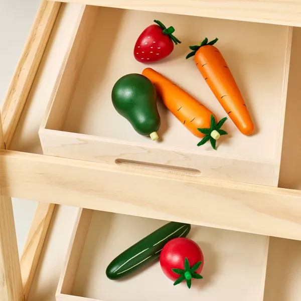 Toy Market Stand Playset - 12pc