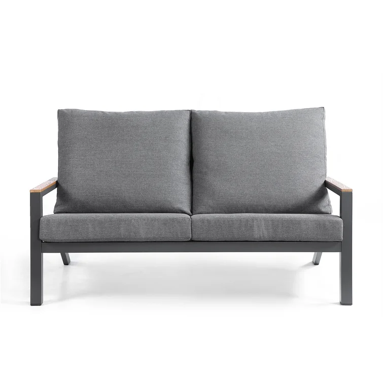 4 Piece Sofa Seating Group with Cushions (Set of 4)