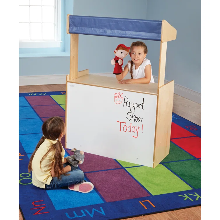 Market Stand with Canopy and Magnetic dry Erase Panel