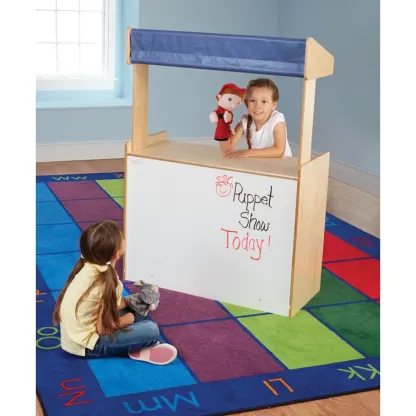 Market Stand with Canopy and Magnetic dry Erase Panel
