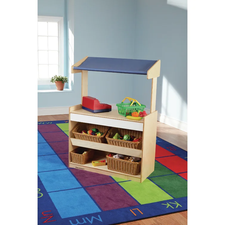 Market Stand with Canopy and Magnetic dry Erase Panel