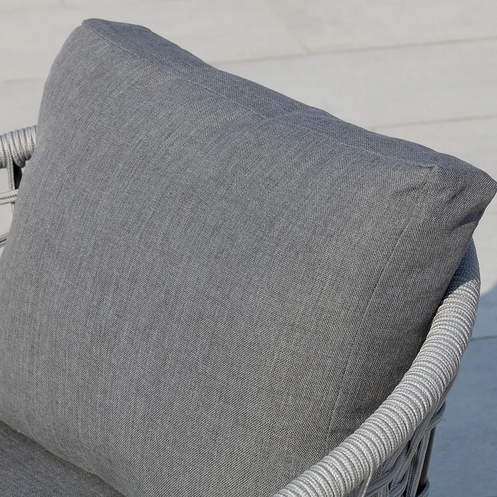 Grey Outdoor Lounge Chair