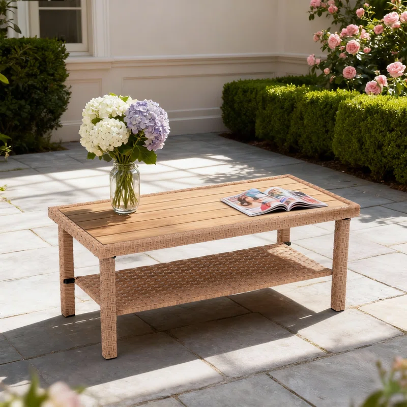Outdoor Rattan Coffee Table