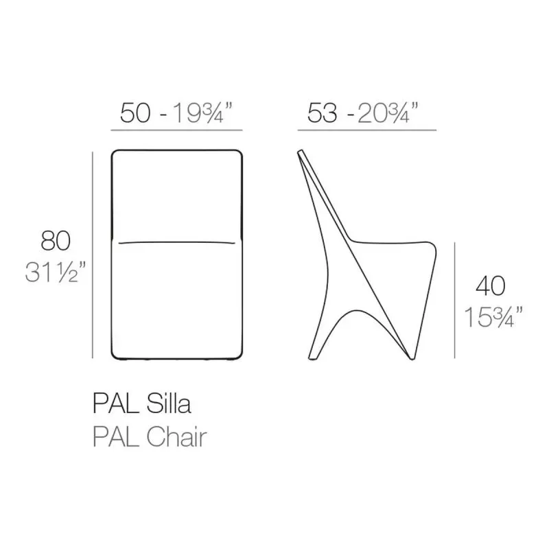 Basic Chair in Orange