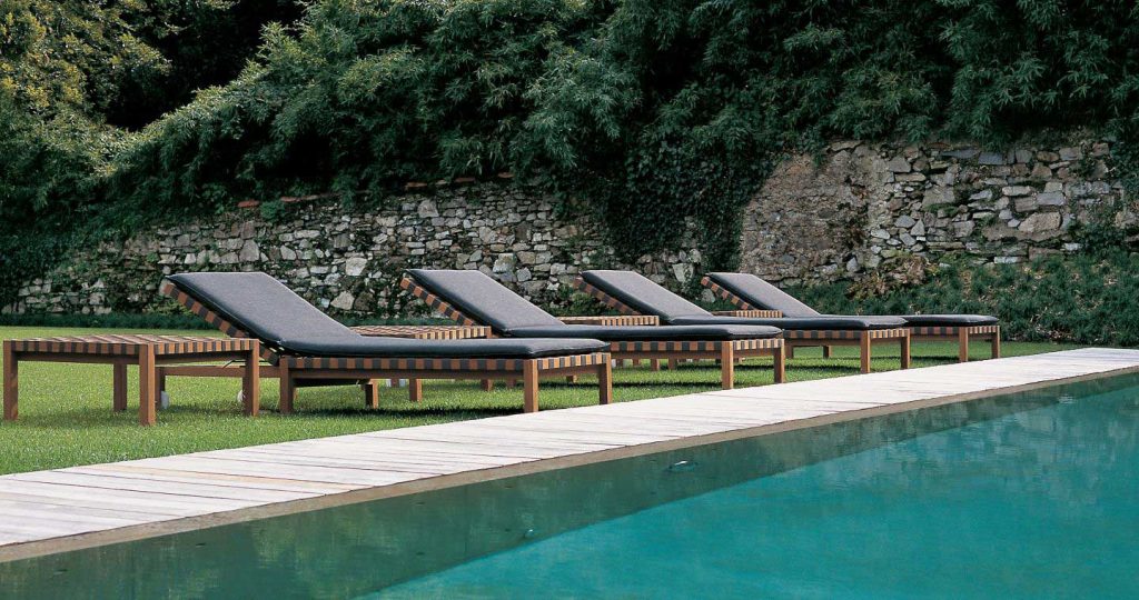 Teak Sun Lounge Chair