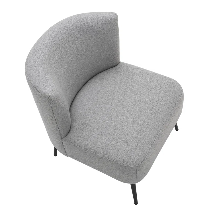 Upholstered Slipper Chair
