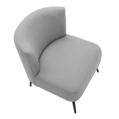 Upholstered Slipper Chair