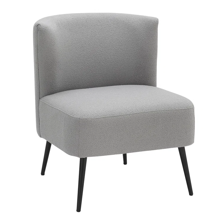 Upholstered Slipper Chair