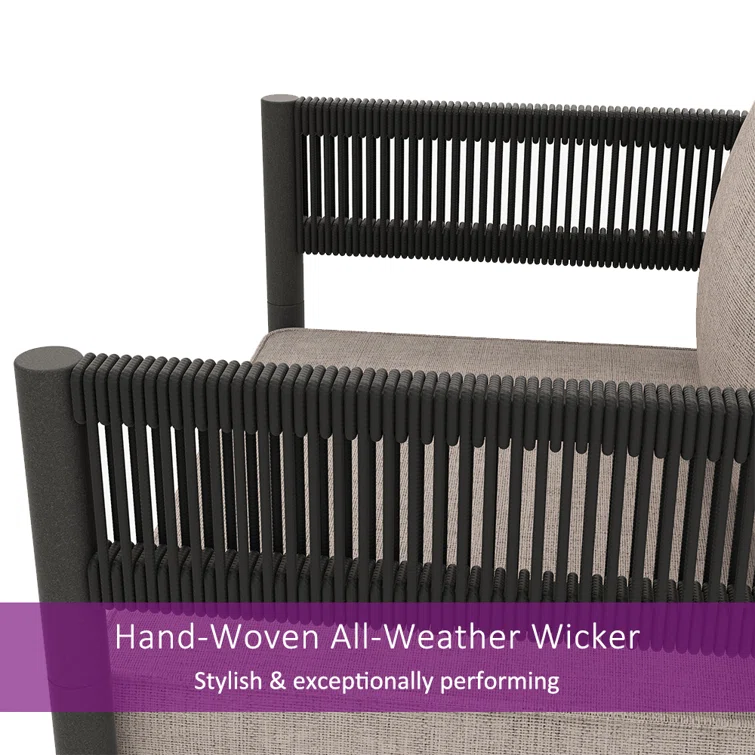 5 Piece Multiple Chairs Seating Group with Cushions