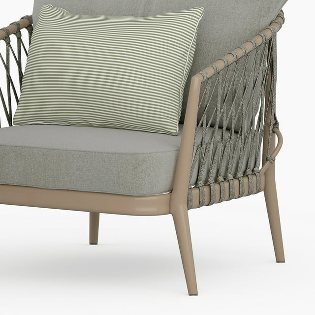Home Chair in Sand Drift Polyester