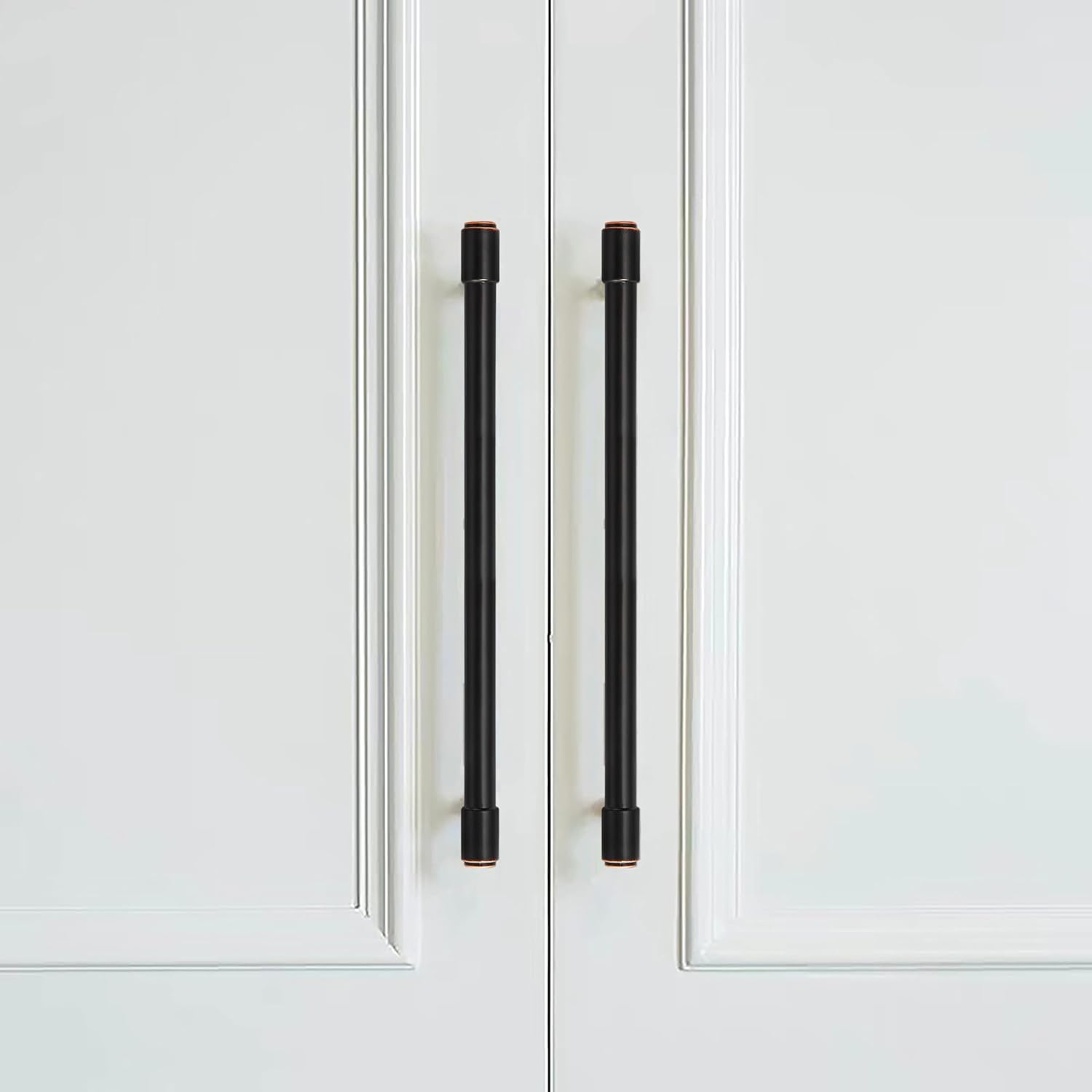 Oil Rubbed Bronze Cabinet Pulls - Center to Center 5" (Approx. 128MM) - Pack of 10 - Kitchen Handles for Cabinets Cupboard Handles Drawer Pulls